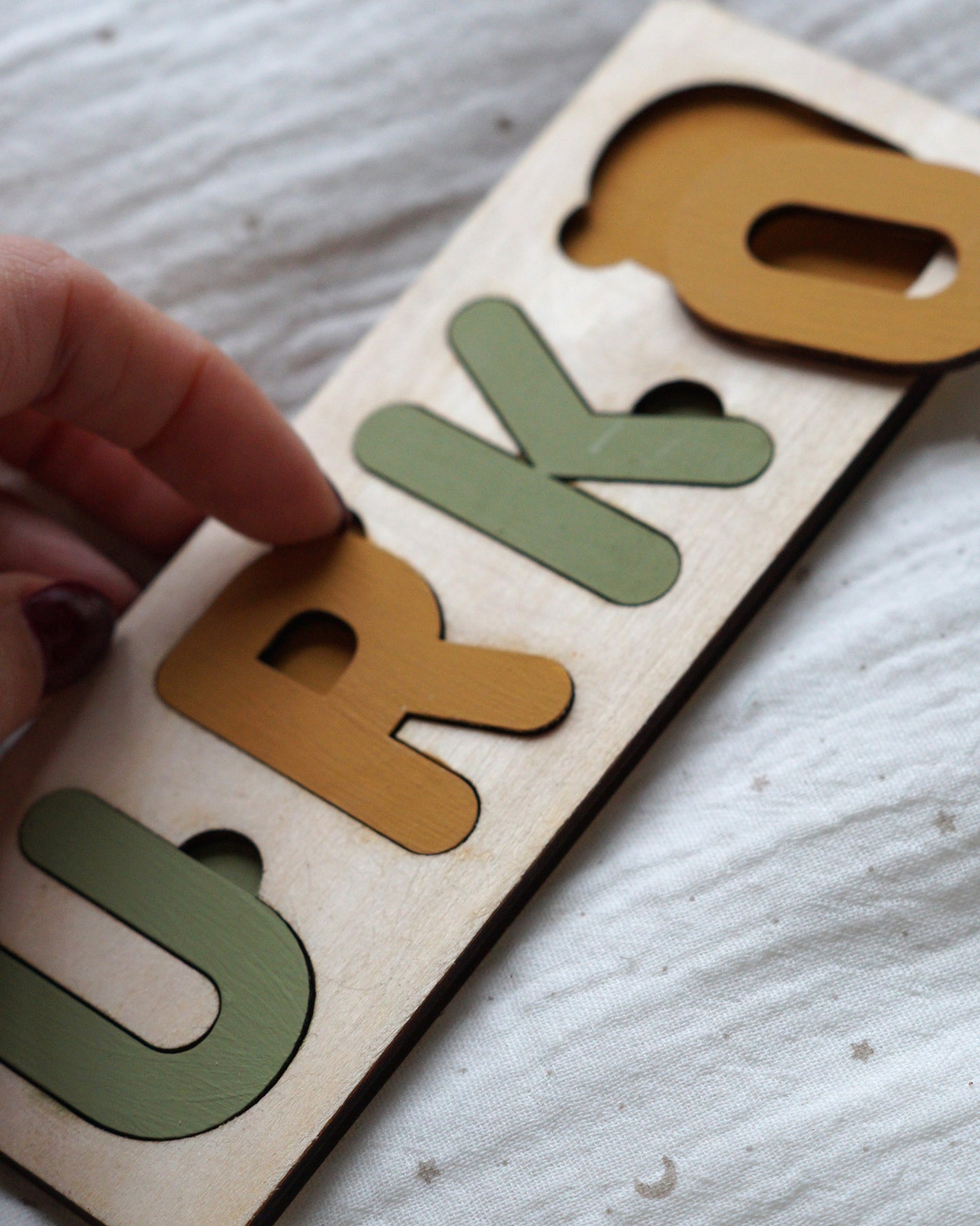 Puzzle nombre colores