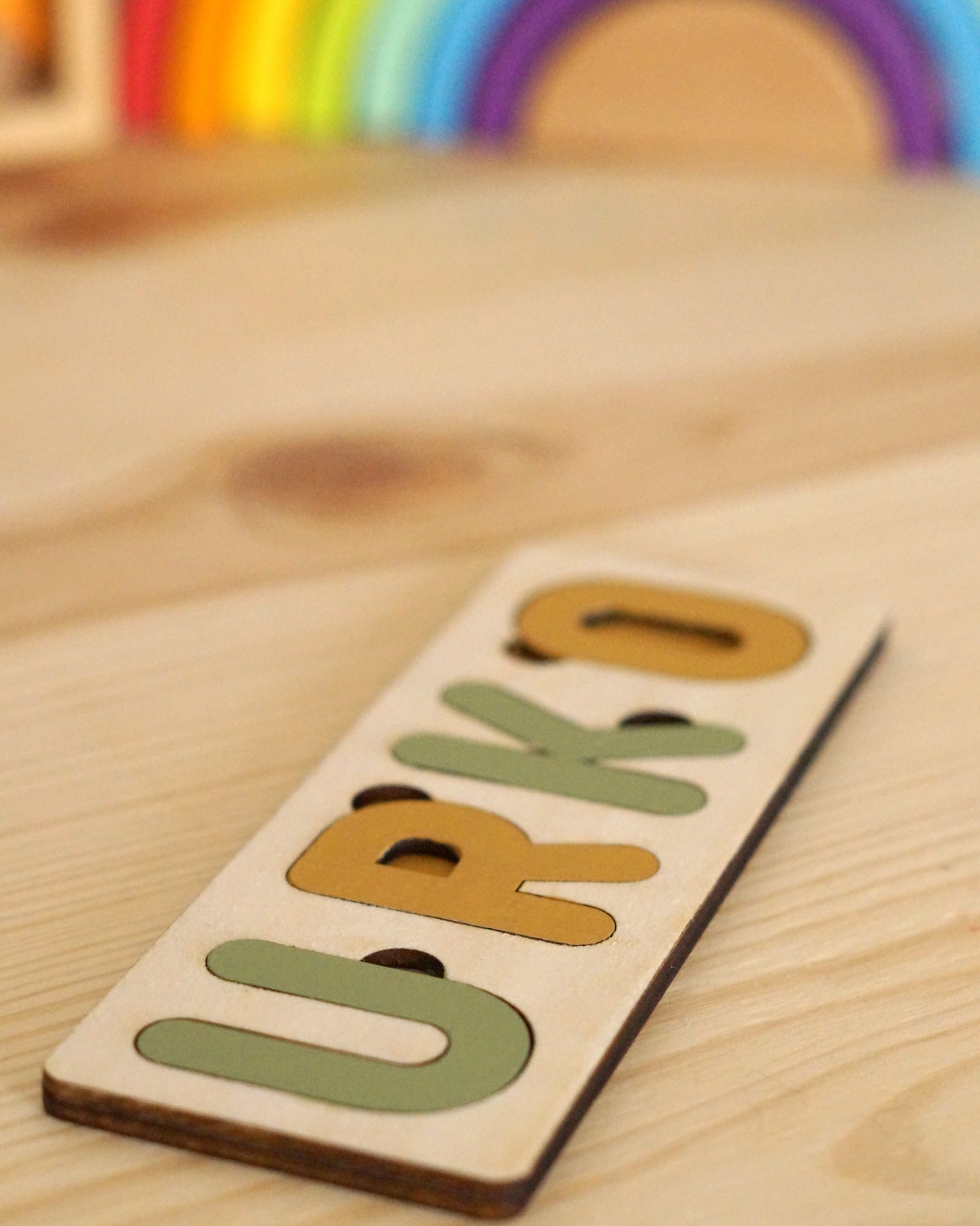 Puzzle nombre colores