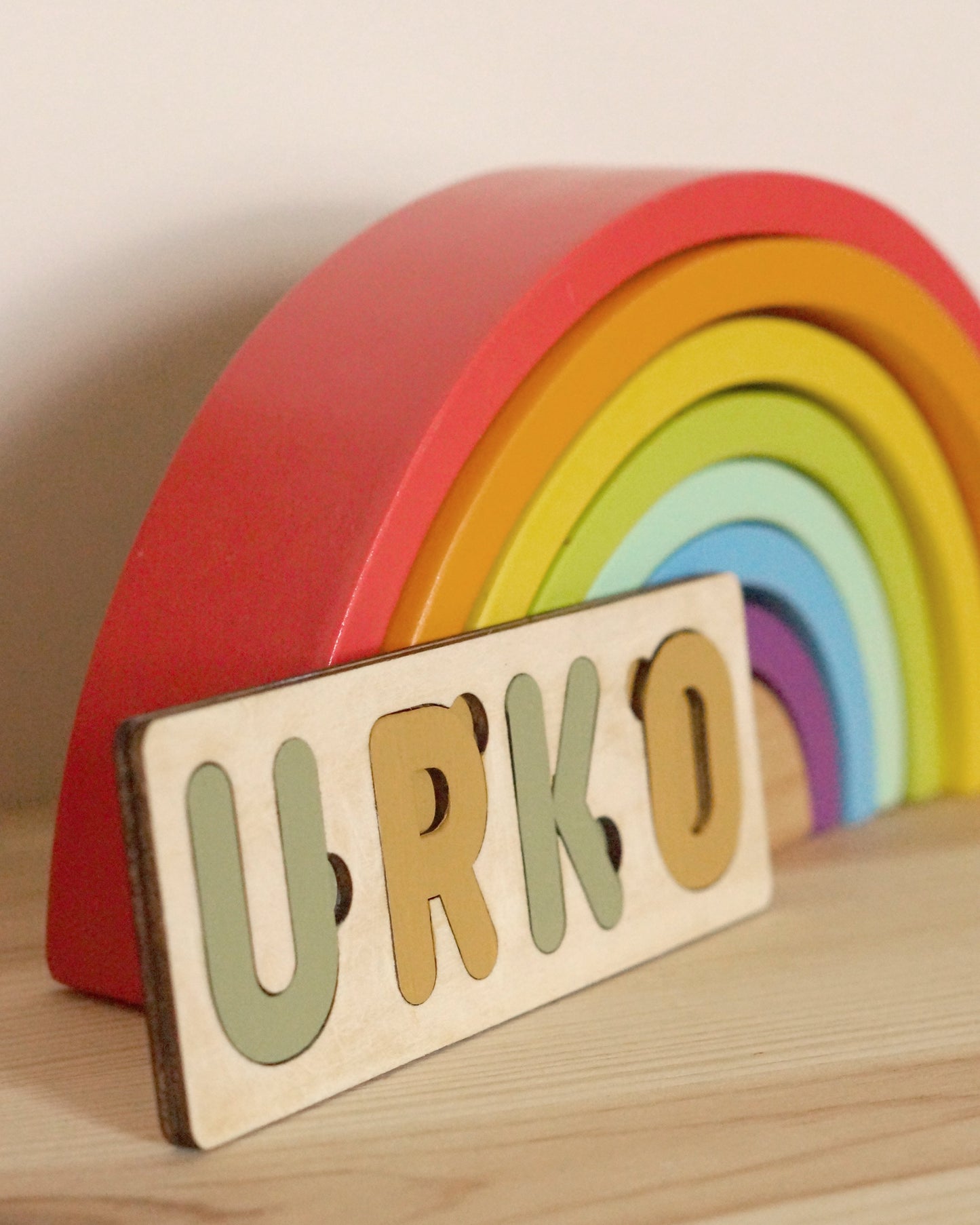 Puzzle nombre colores
