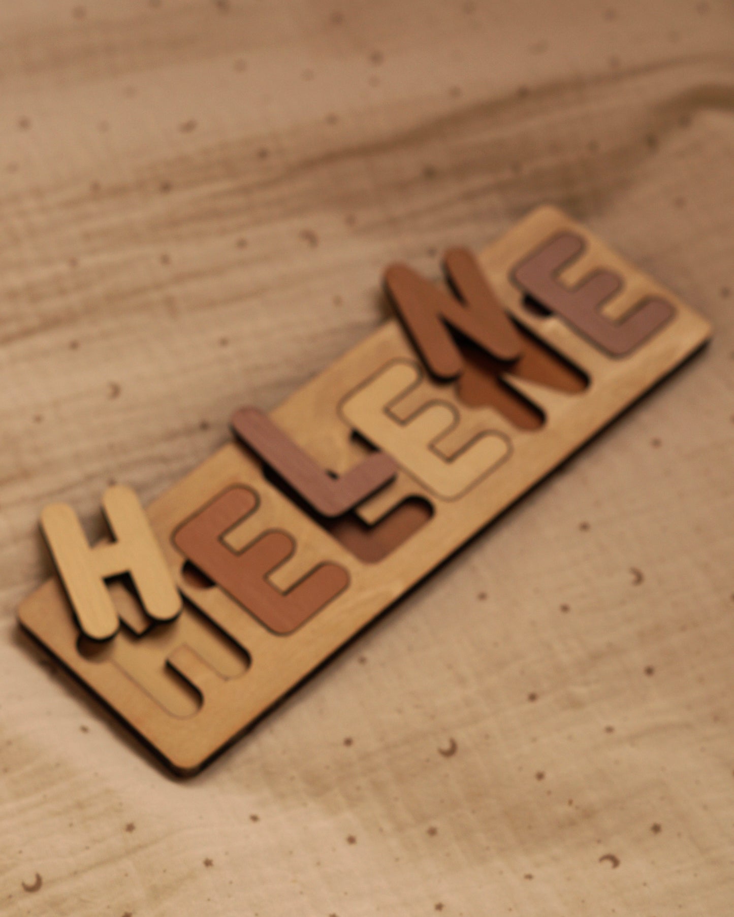 Puzzle nombre colores