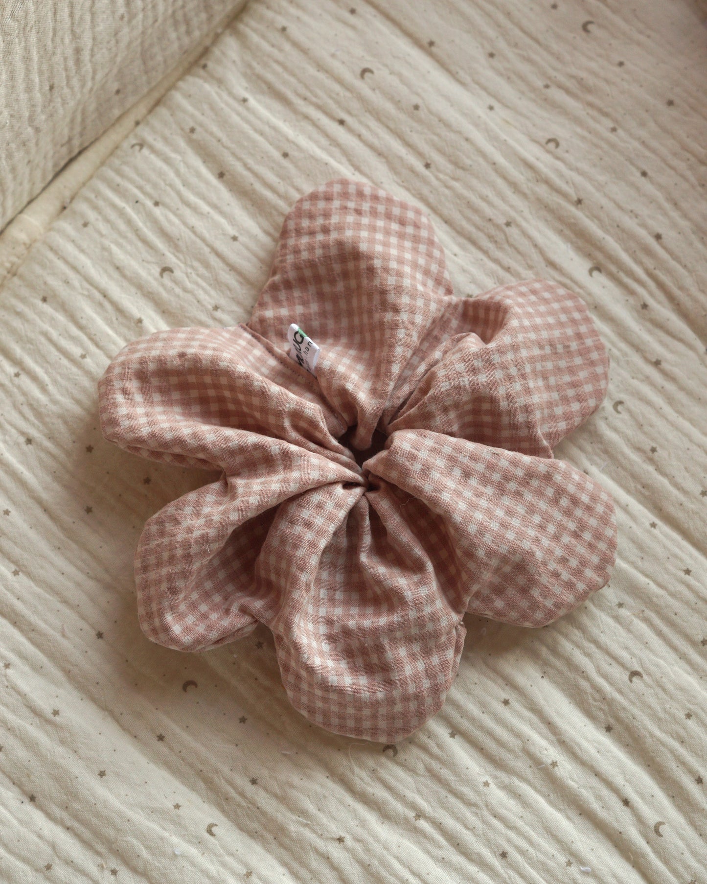 Patrón Scrunchie flor