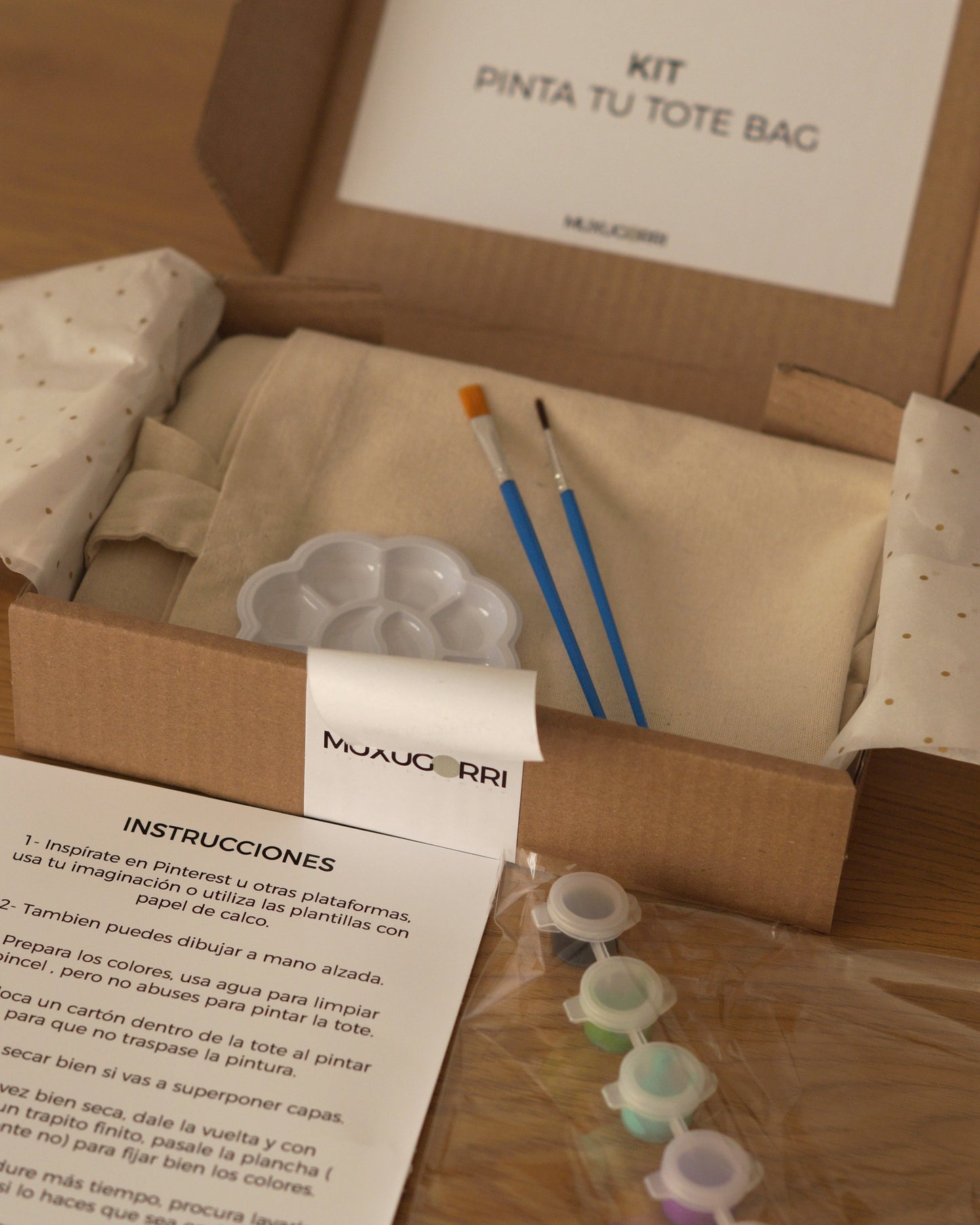 Kit Pinta tu tote bag