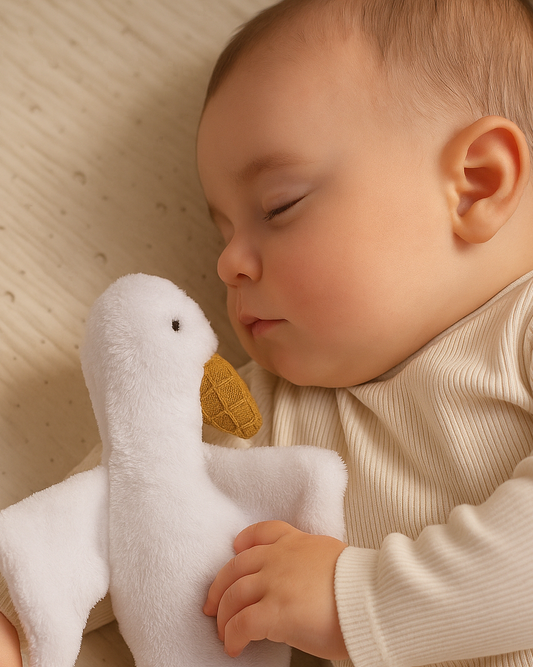 Peluche ganso apego -