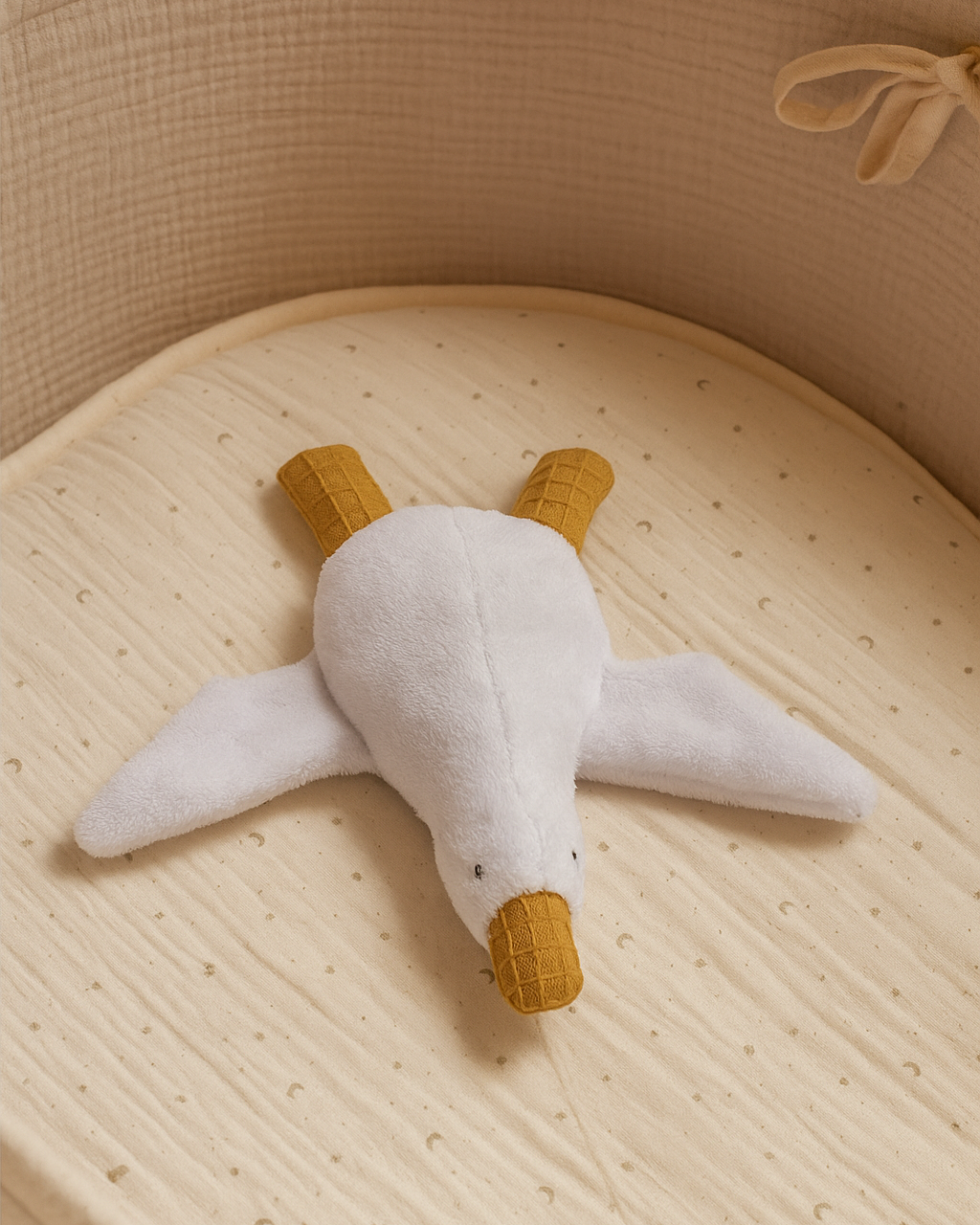 Peluche ganso apego -