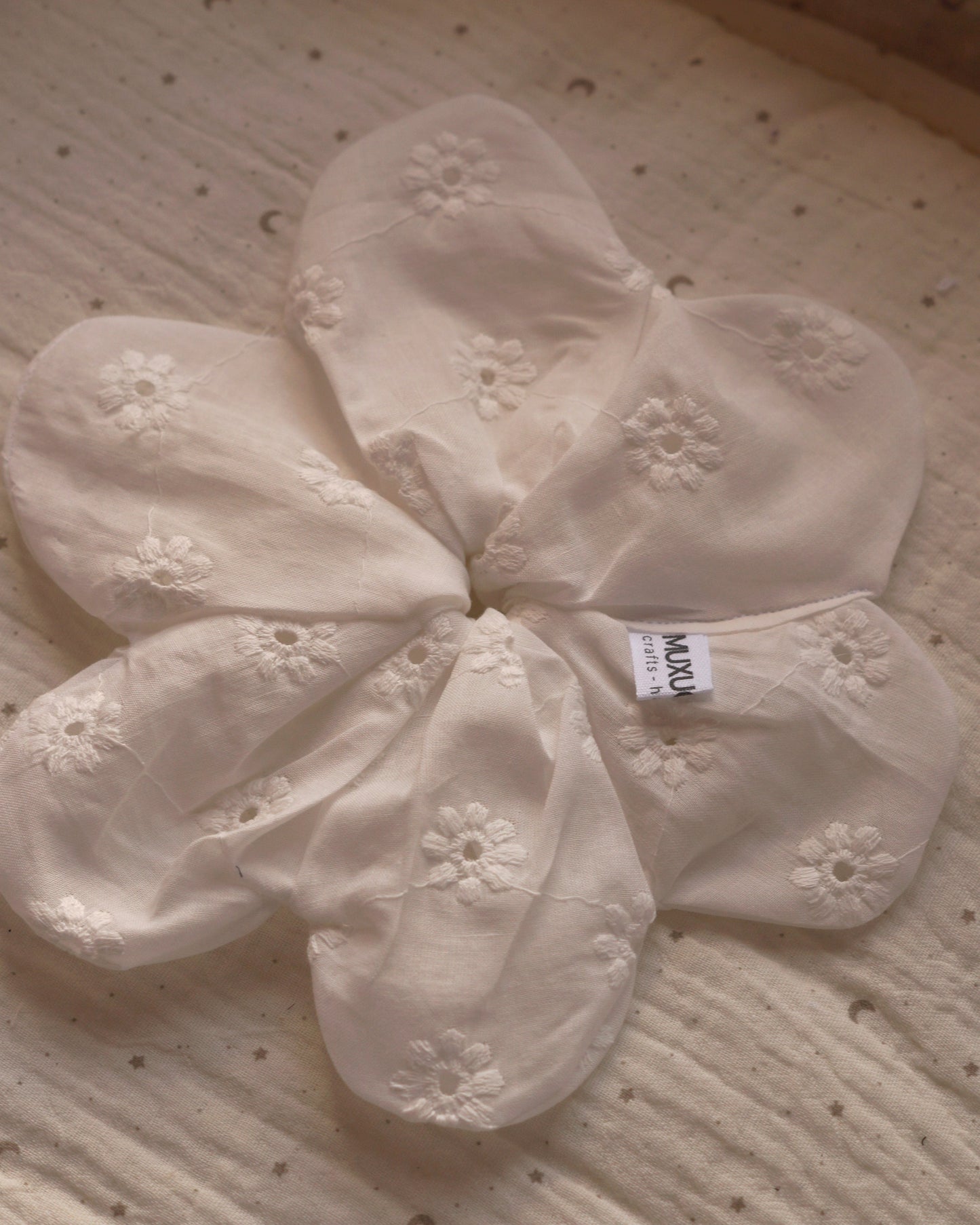 Coletero Scrunchy Flor