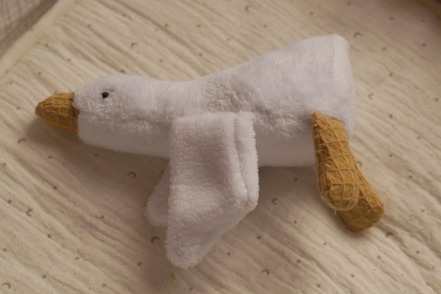 Peluche ganso apego -