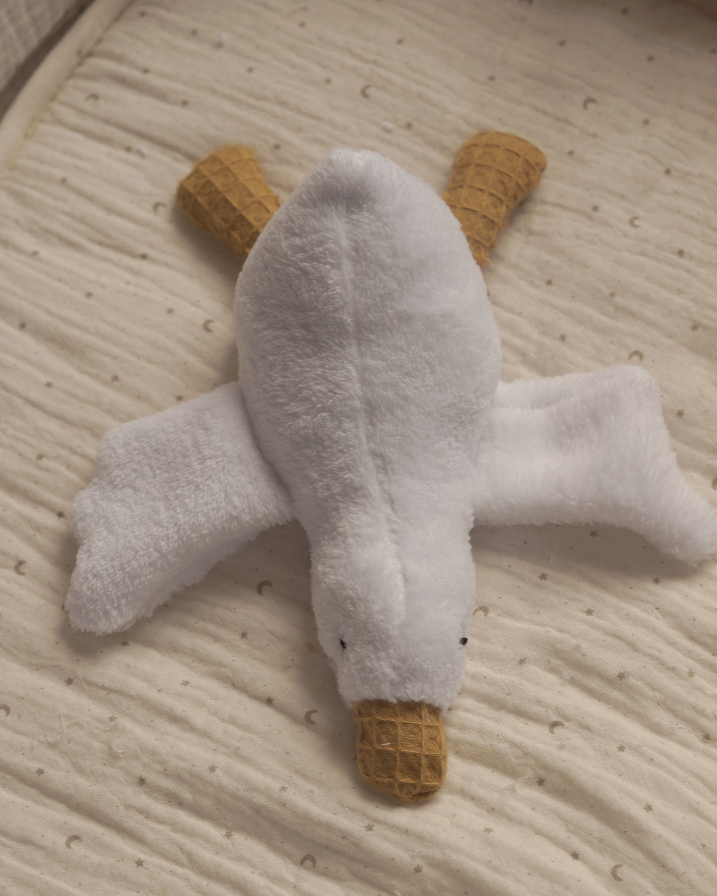 Peluche ganso apego -