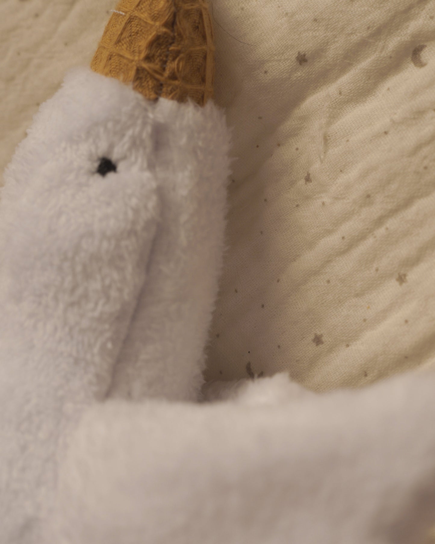 Peluche ganso apego -