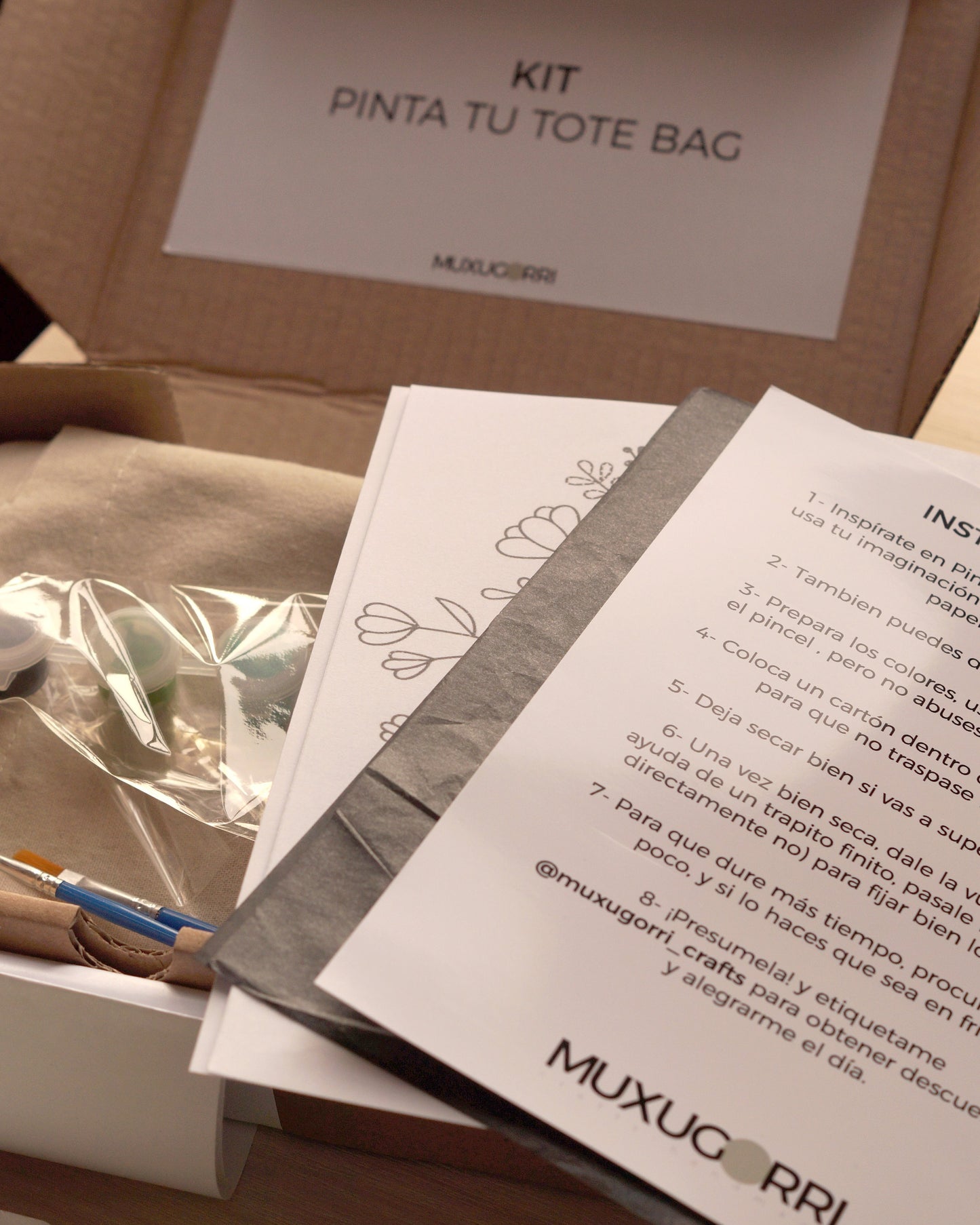 Kit Pinta tu tote bag