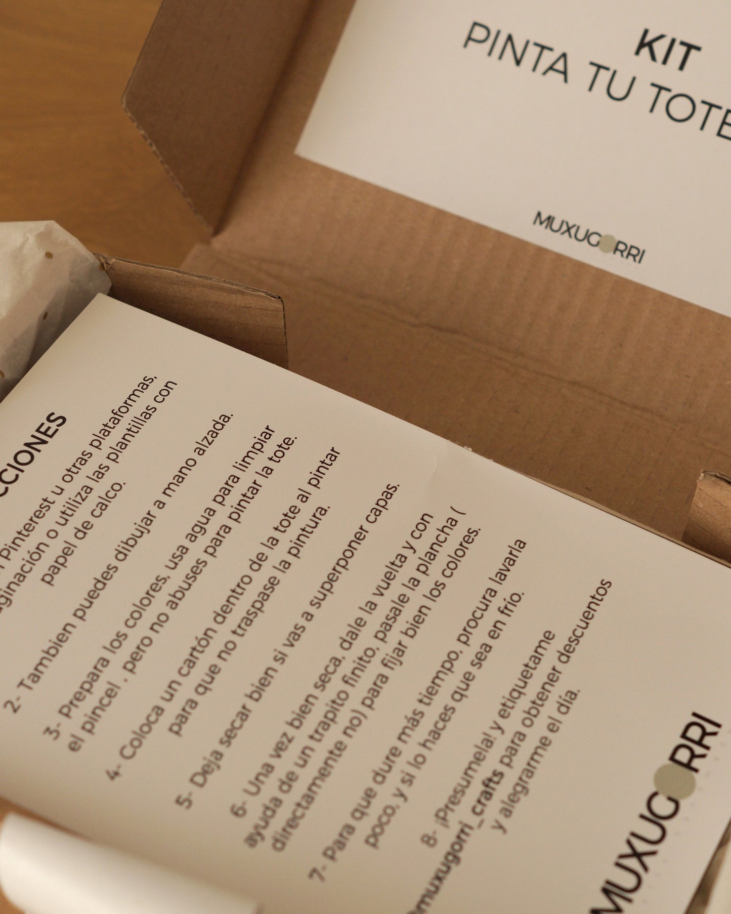 Kit Pinta tu tote bag